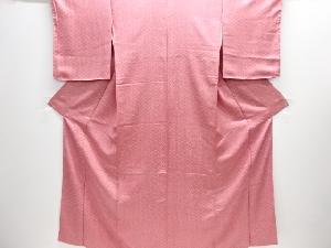 松皮菱模様小紋着物